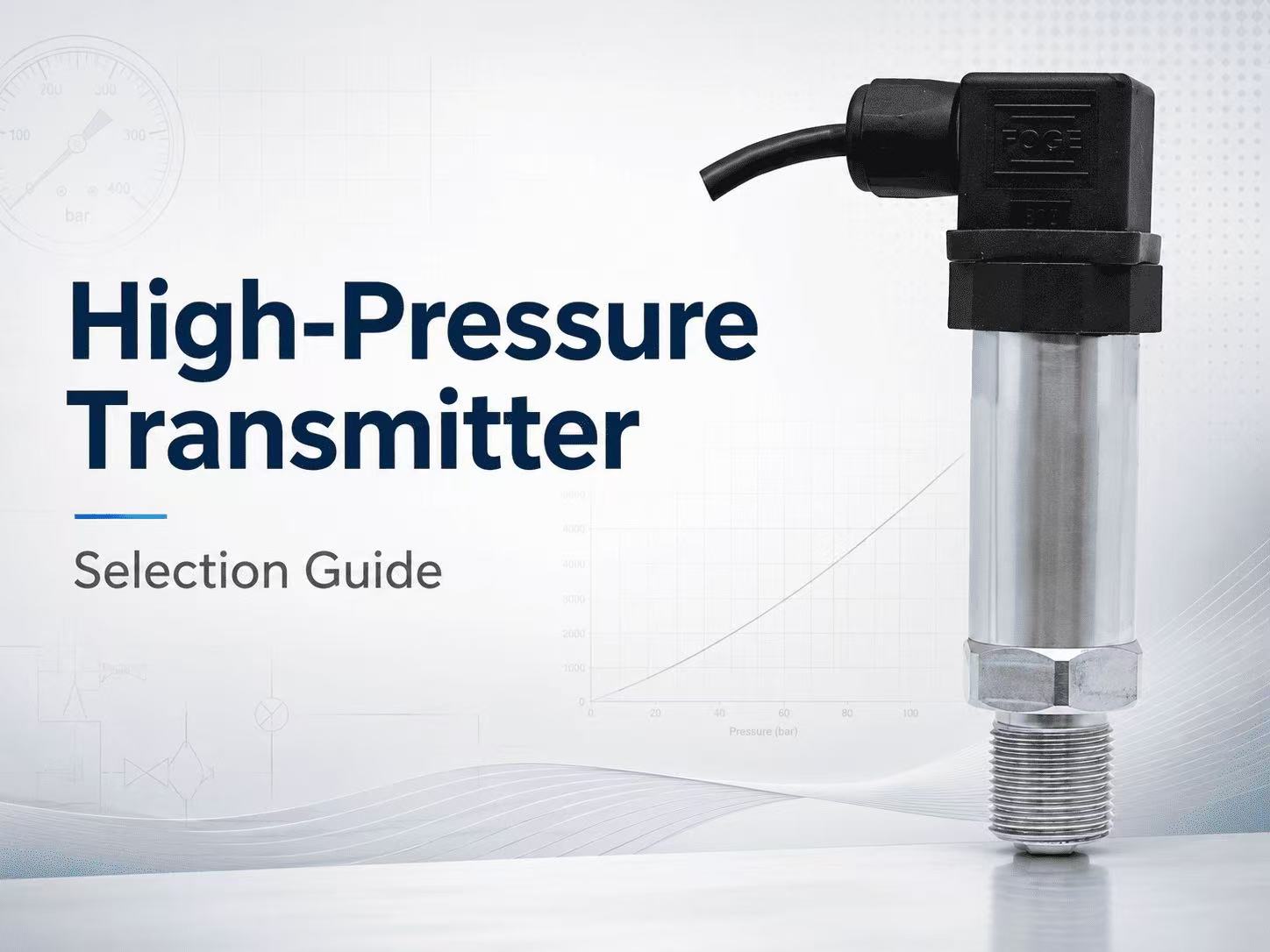 High-Pressure Transmitter Selection Guide: 7 Key Factors for Reliable Measurement